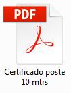 CERTIFICADO DE CALIDAD DE POSTES DE CONCRETO 2 certificado de calidad de postes de concreto 10 mts