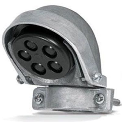 Capacete Liso en Aluminio para Tuberia