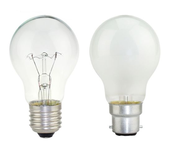 BOMBILLA LED, FLUORESCENTE E INCANDESCENTE: ¿CUÁL ES LA DIFERENCIA? 1 bombilla incandescente