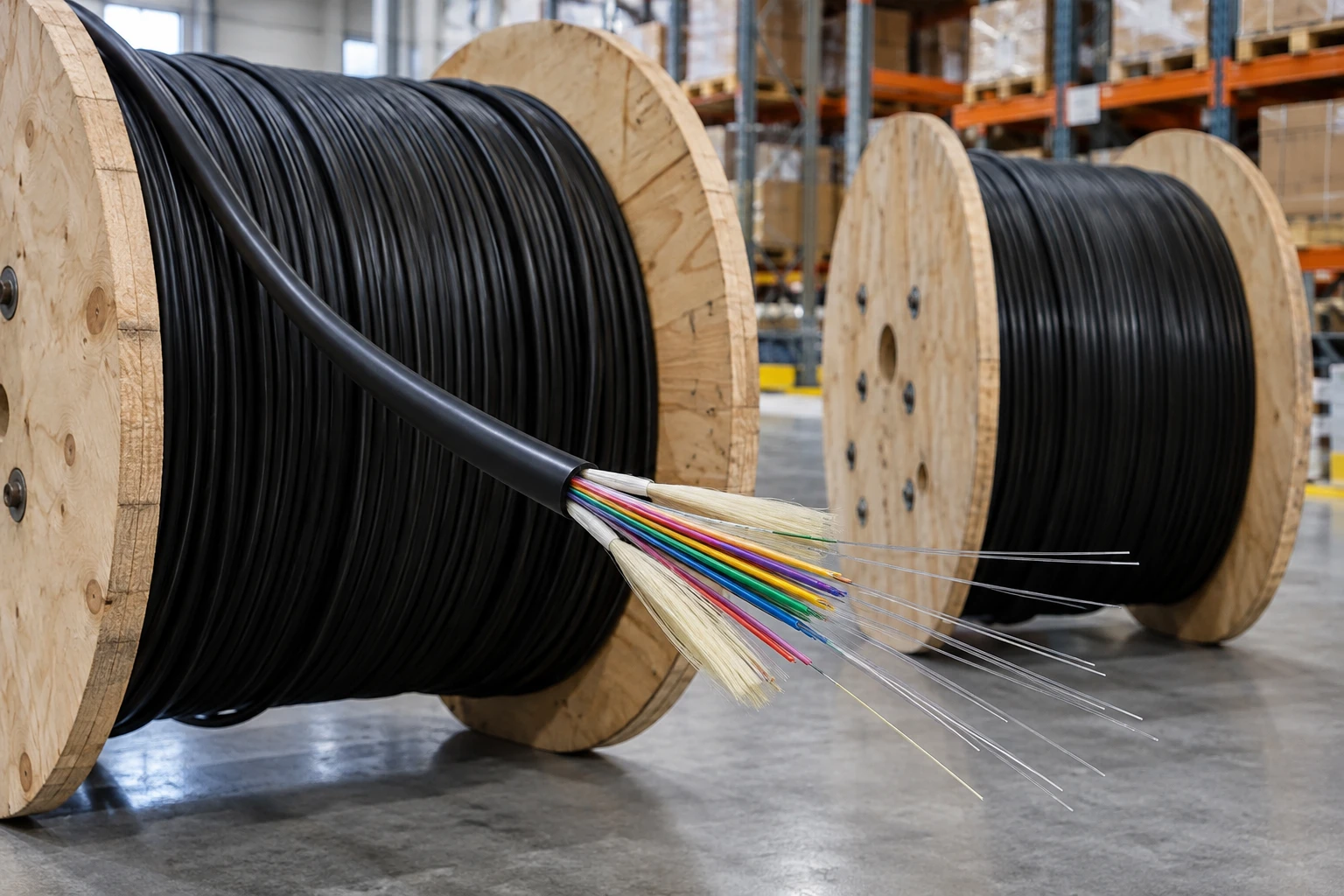 cables de fibra optica